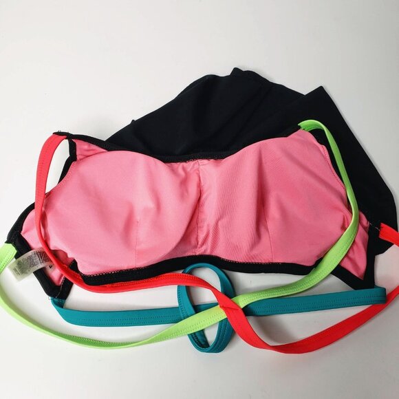 Victoria's Secret Pink Ruffle Front Bikini Top S/P - Picture 7 of 7